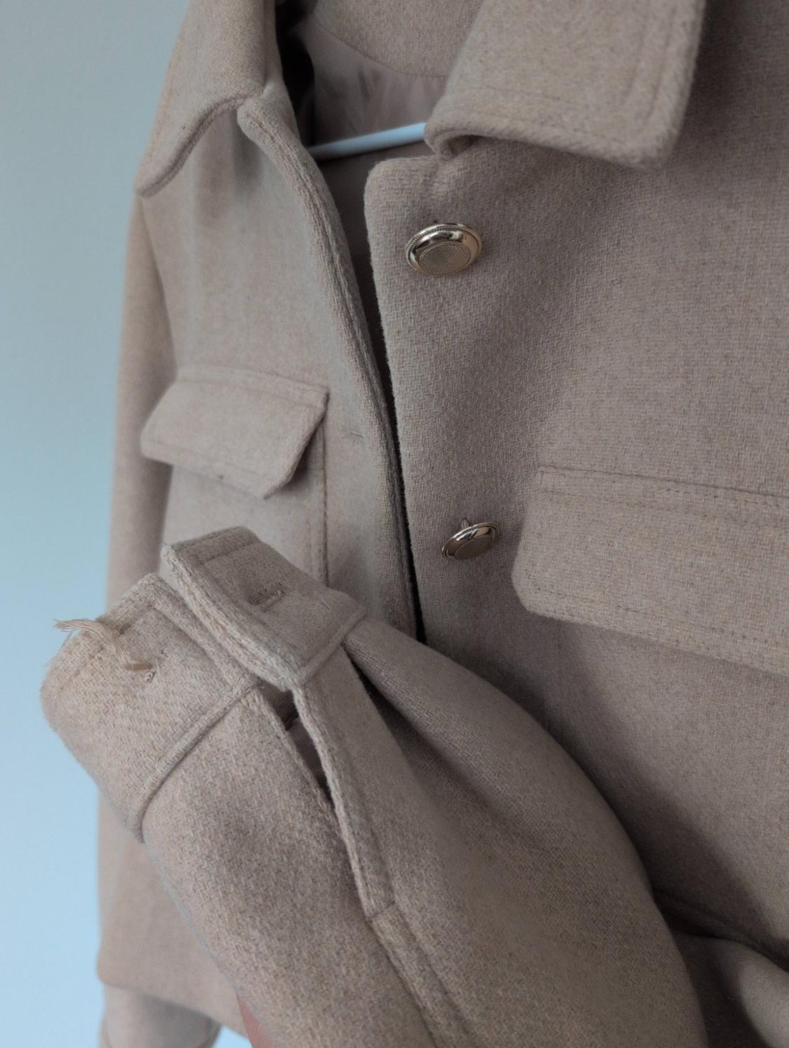 SHORT WOOL BLEND JACKET - Image 6