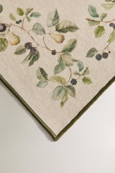 SET DE TABLE IMPRIMÉ FRUITS - Verdâtre de Zara - Image 2