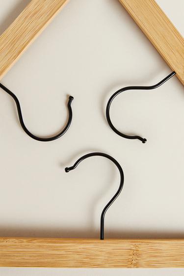 SKIRT HANGER (SET OF 3) - Black by Zara - Image 3