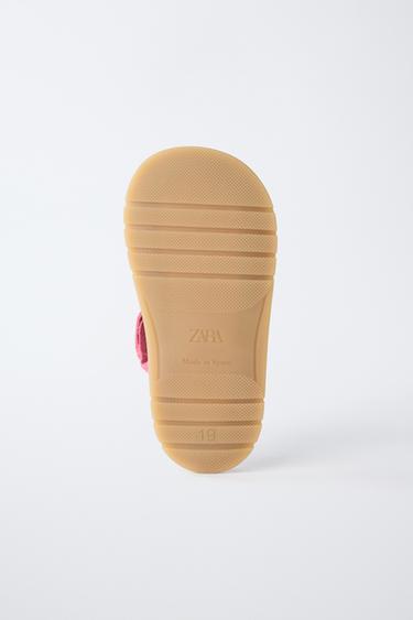 LEATHER BAREFOOT CAGE SANDALS - Pink by Zara - Image 6
