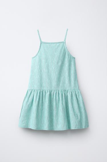 VESTIDO ESTAMPADO RAYAS - Chicle de Zara - Imagen 0