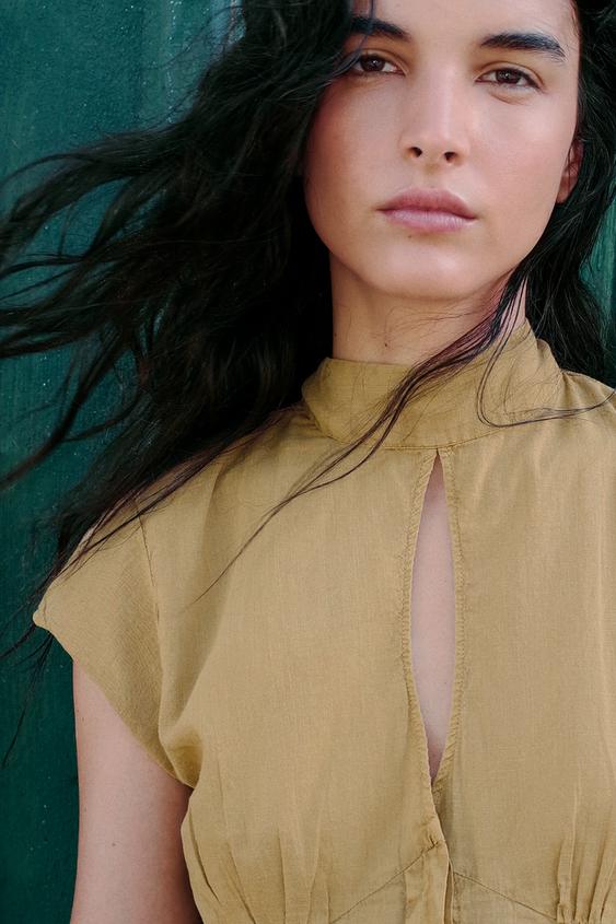 TIE OPENING TOP from Zara - $45.90