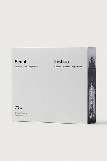 SEOUL 532-8 SINSA DONG + LISBOA COLOMBO AVENIDA DO COLEGIO EDT 2X100 ML (3.38 FL. OZ) — TINTED LEATHER 2