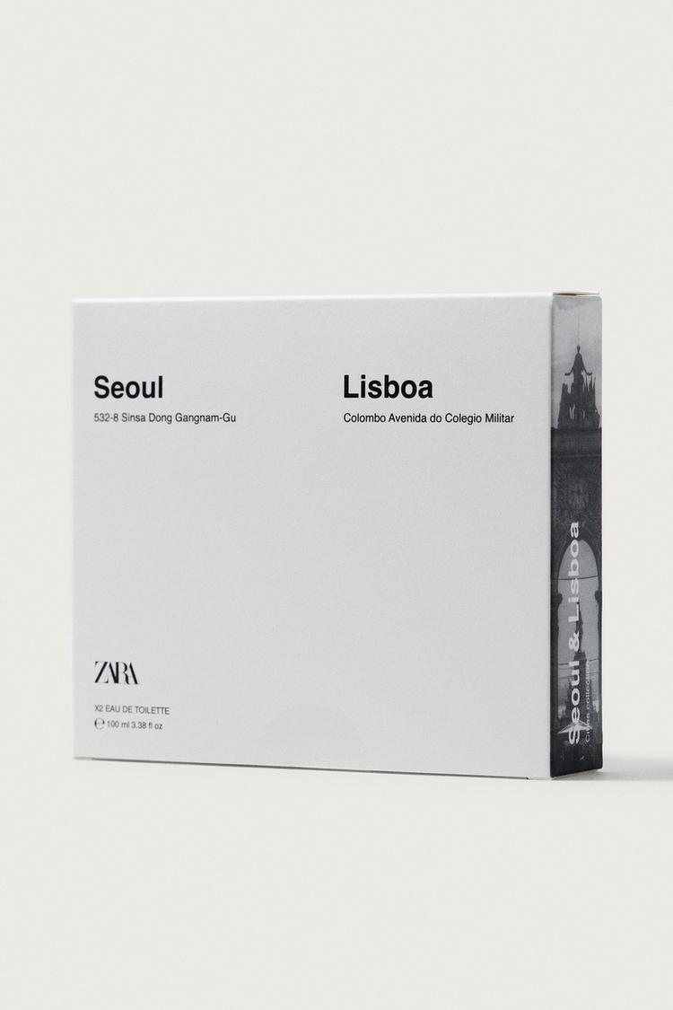 SEOUL 532-8 SINSA DONG + LISBOA COLOMBO AVENIDA DO COLEGIO EDT 2X100 ML / 3.38 oz 2