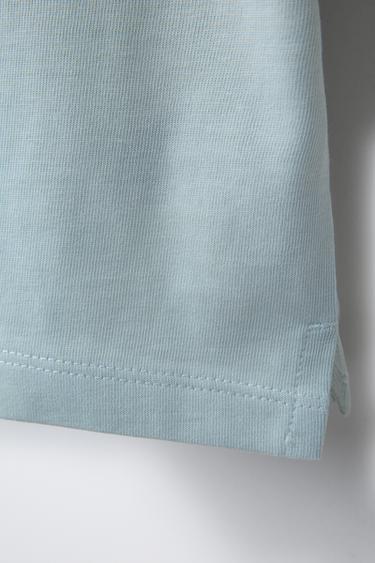 BASIC HEAVY WEIGHT T-SHIRT - Light blue by Zara - Image 3
