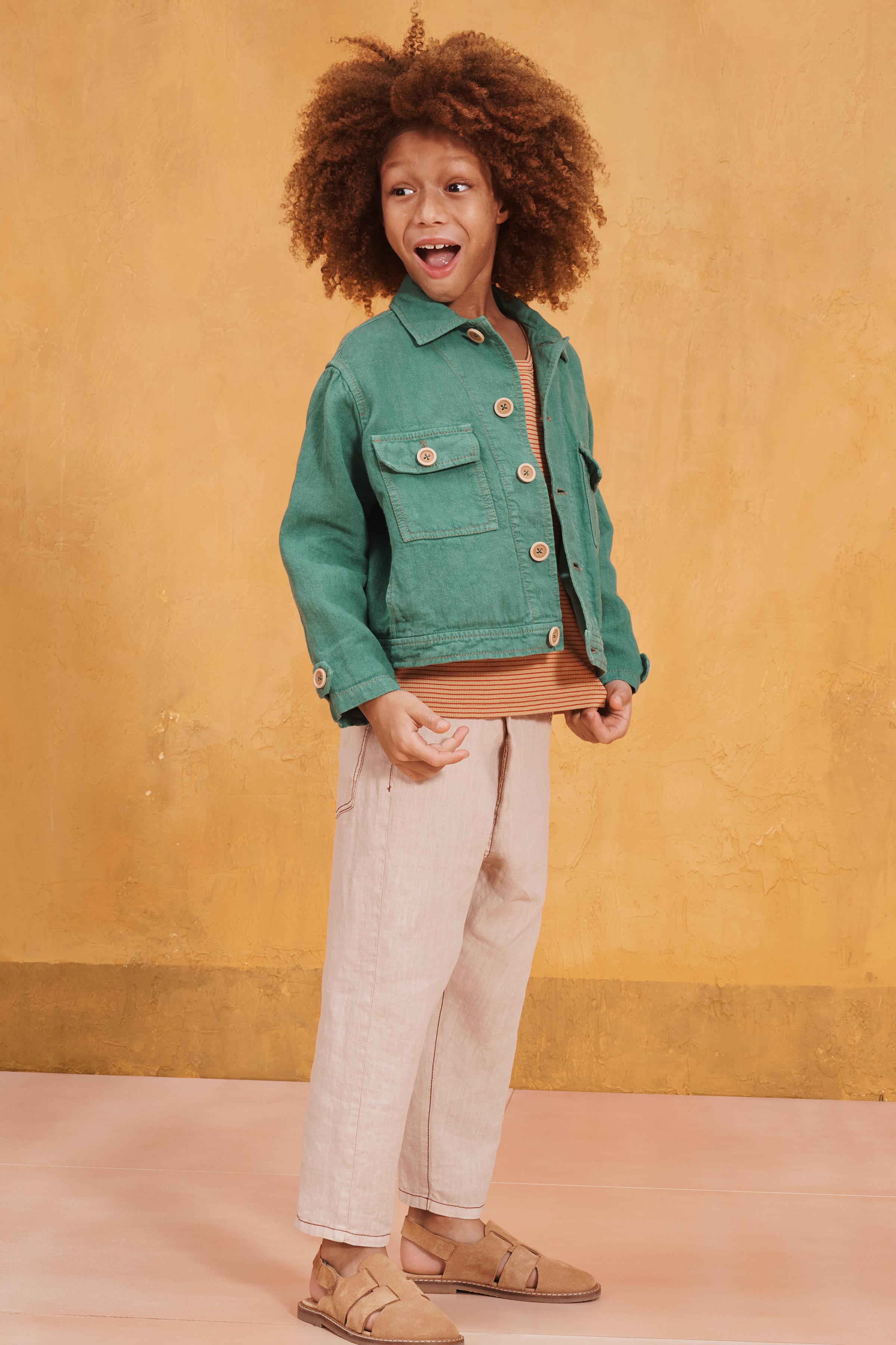 Zara leather jacket store kids