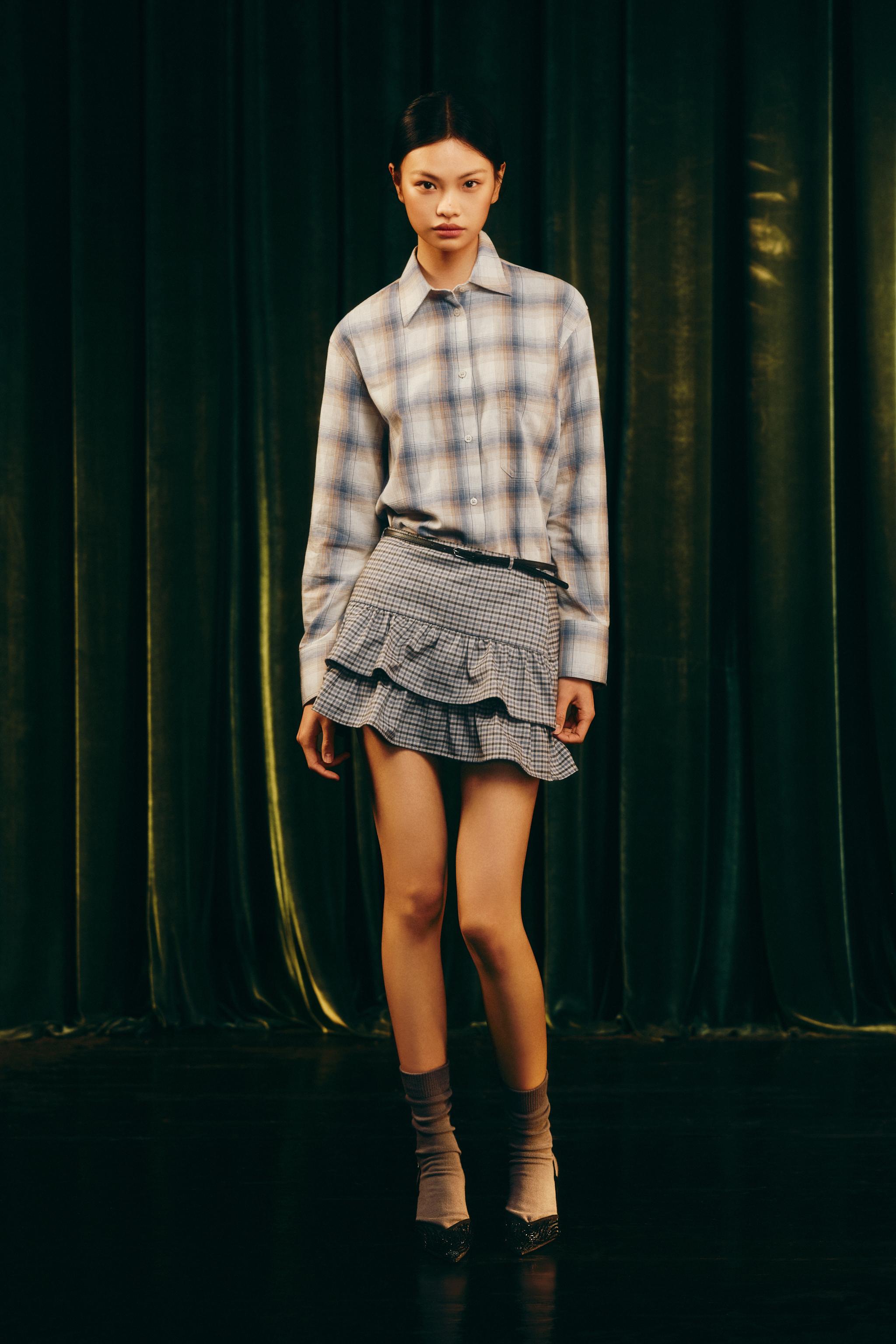 チェックシャツ - レディース | ZARA 日本