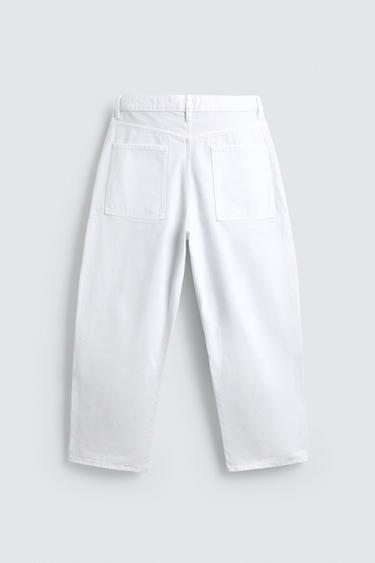 JEAN TAPERED WIDE FIT - Blanc de Zara - Image 7