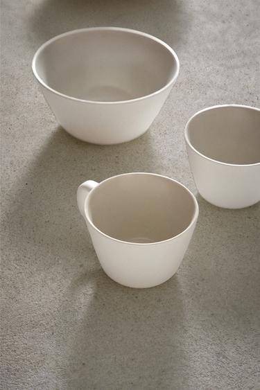 SET OF 2 - CUP 370 ML - ecru-white by Zara - Image 2