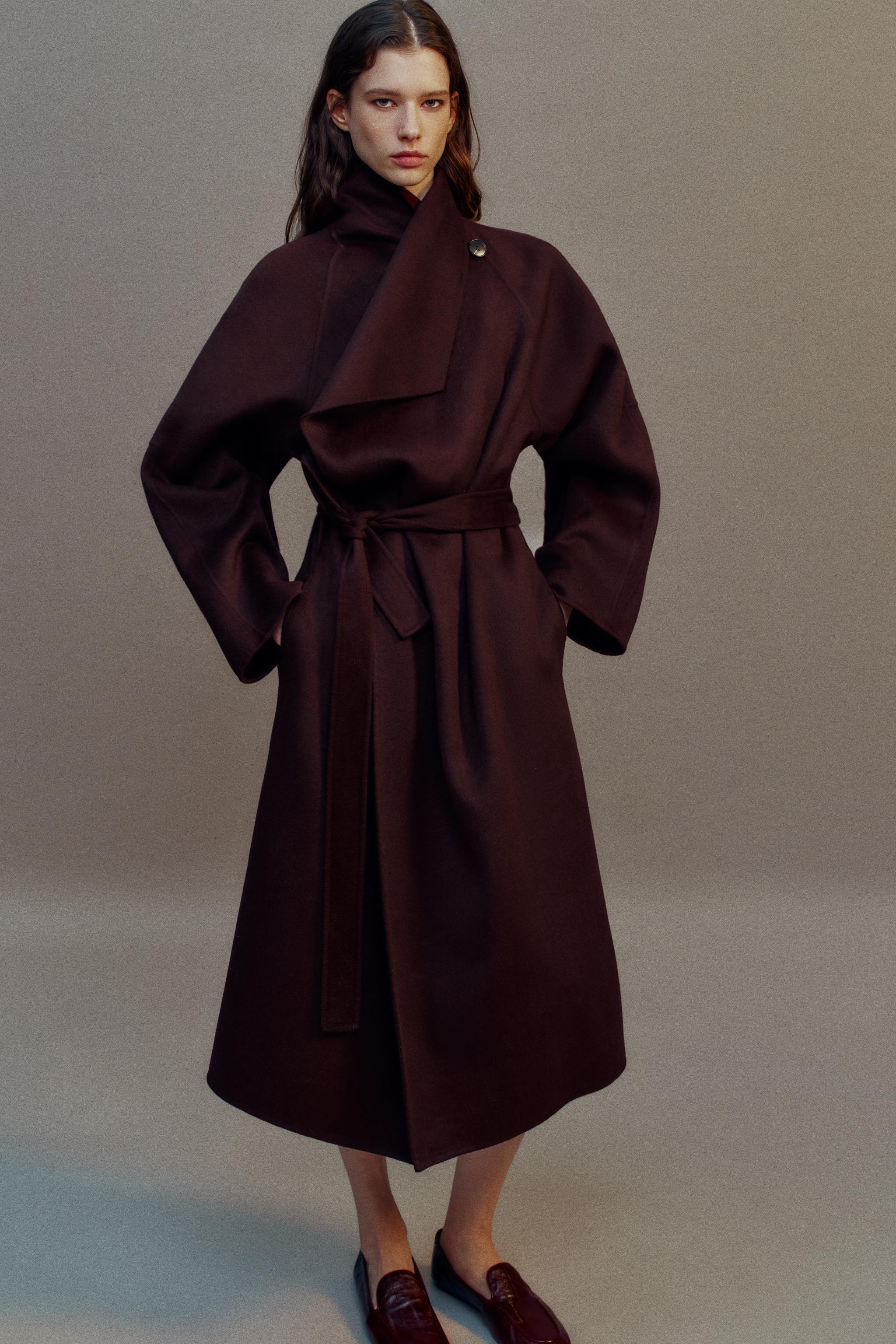 BELTED LONG COAT