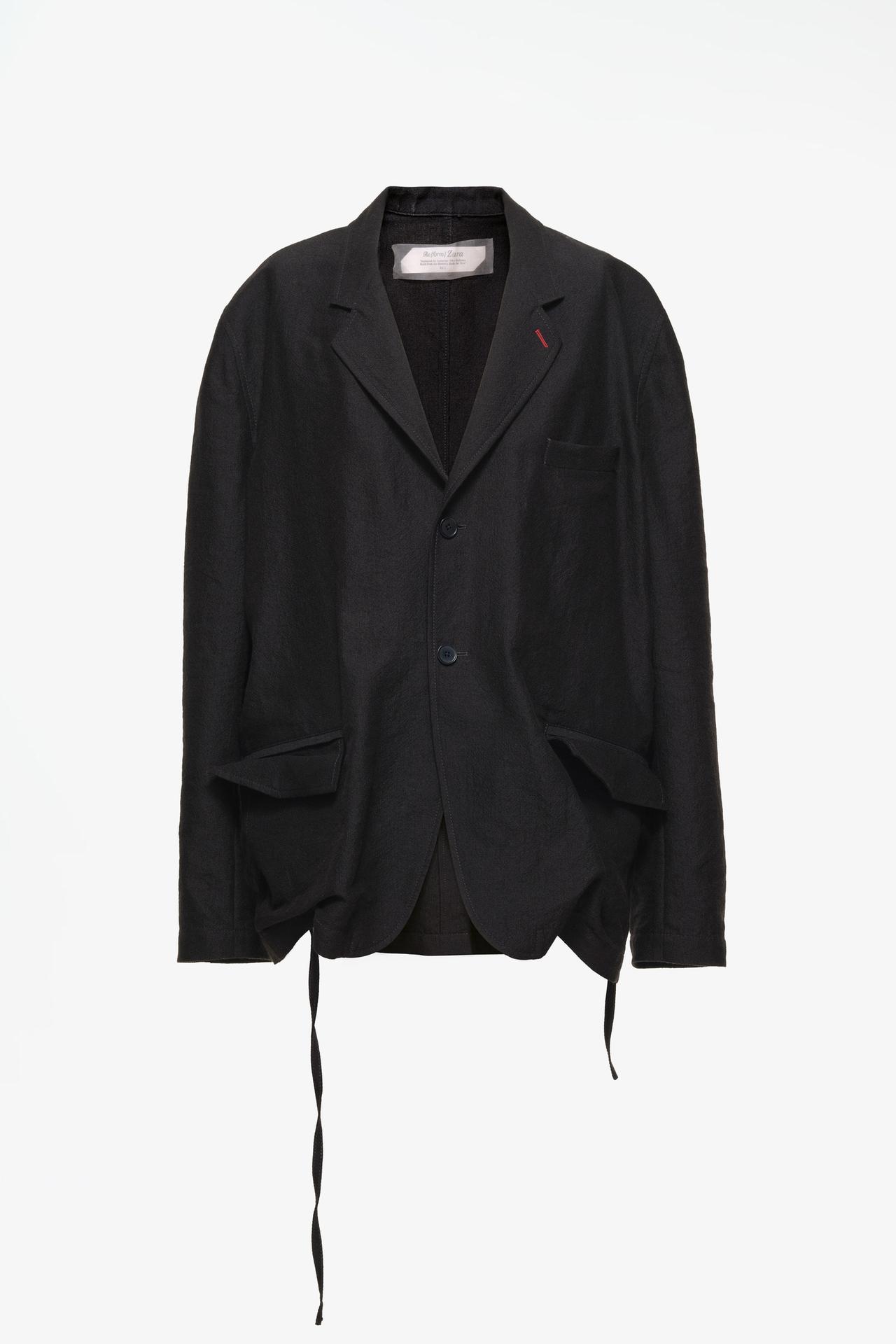 LIMITED EDITION RELAXED-FIT SUIT BLAZER — Black