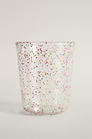 KIDS' GLITTER TRITAN™ TUMBLER — Transparent 1