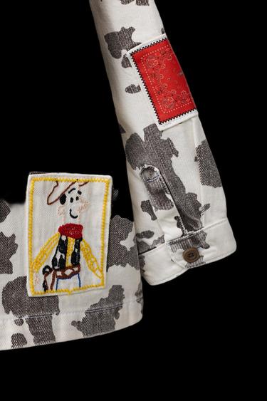 SOBRECAMISA SARGA ESTAMPADA VACA PARCHES TOY STORY © DISNEY PIXAR - Crudo / Negro de Zara