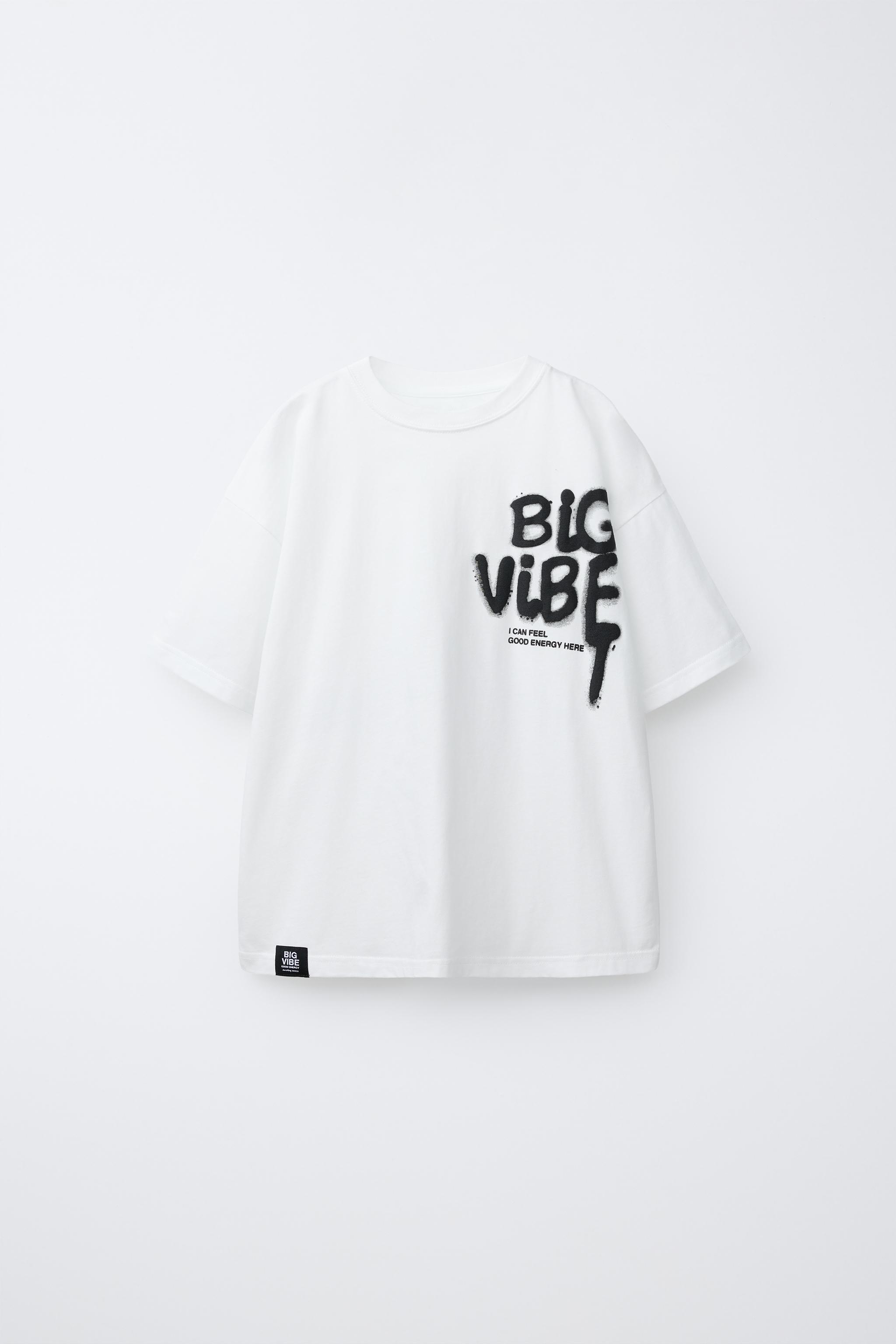 T-SHIRT À IMPRIMÉ GRAFFITI