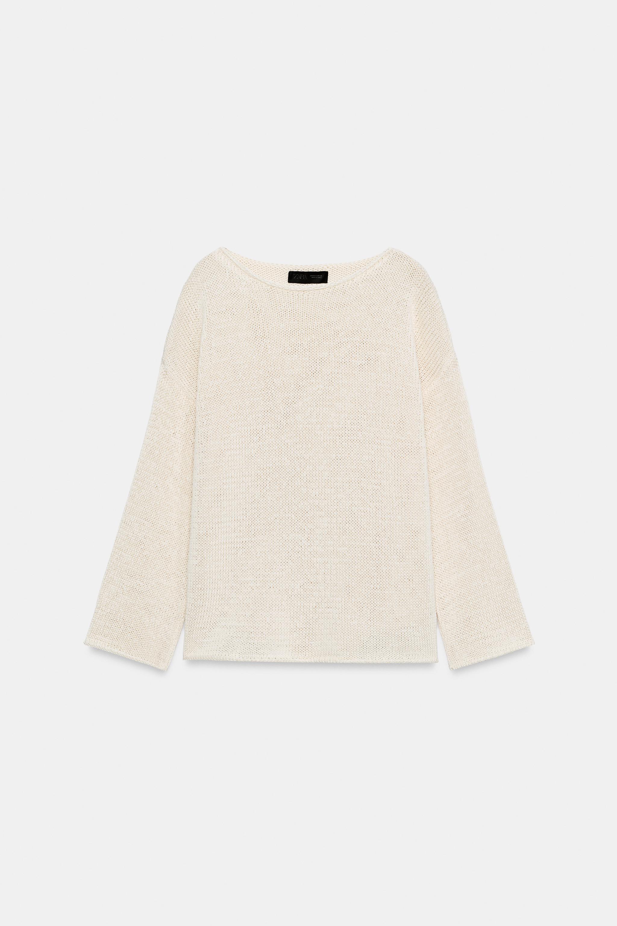 BOAT NECK KNIT JUMPER