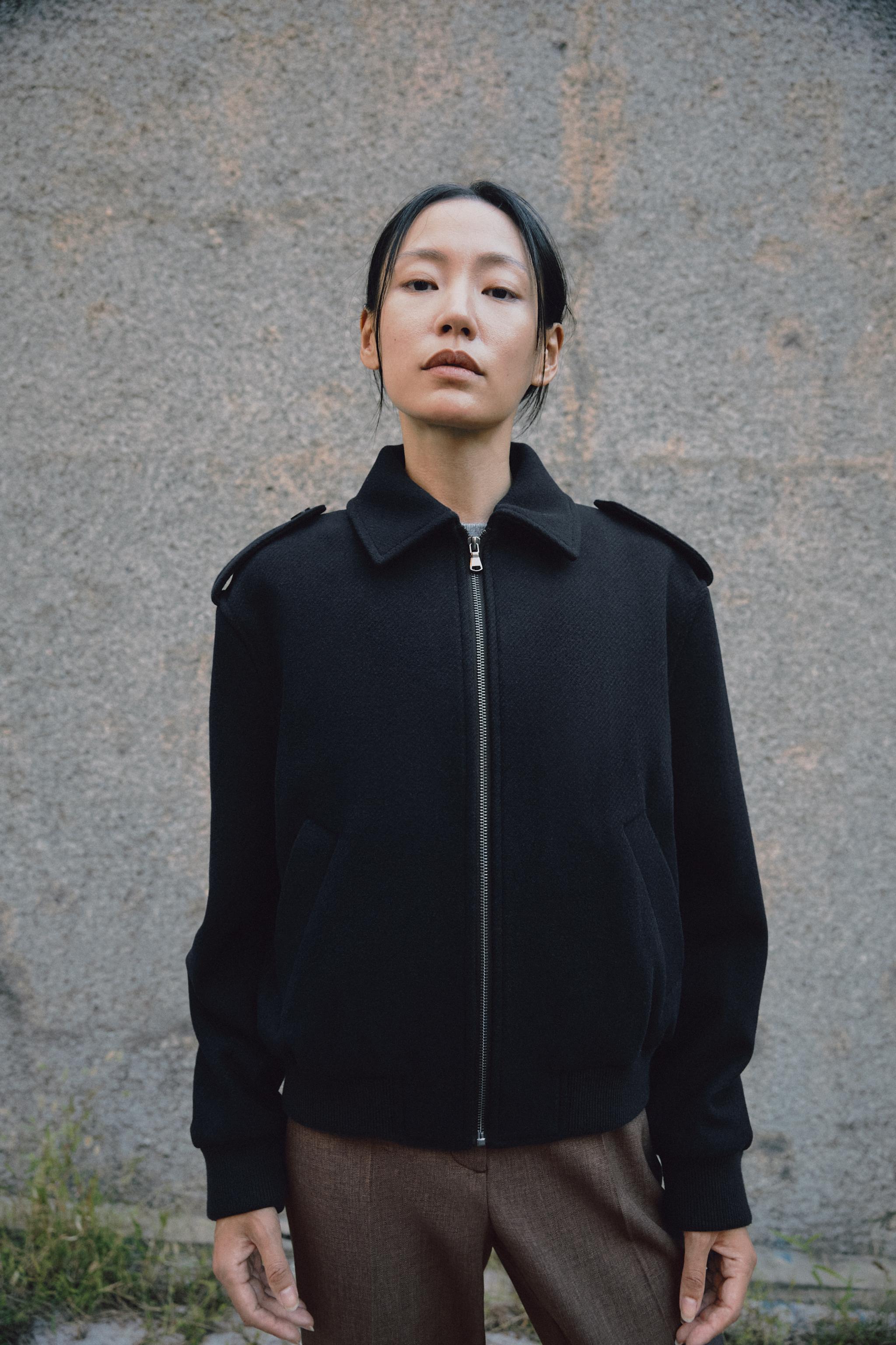 ZARA WOMAN COLLECTION ウール混ジャケット ZARA WOMAN COLLECTION ウール混ジャケット