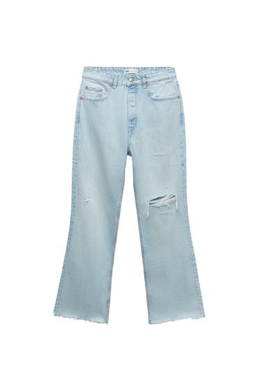 CROPPED FLARED JEANS
