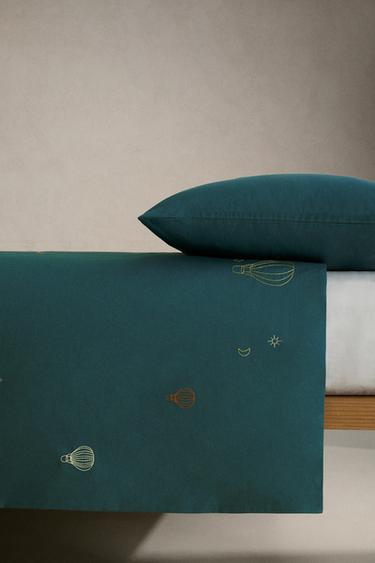 KIDS' BALLOON DUVET COVER - Navy blue by Zara - Image 2