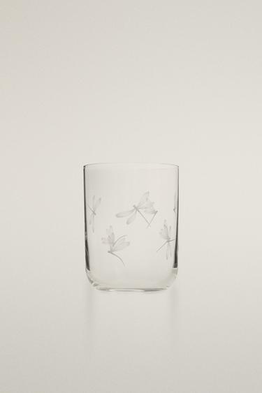 DRAGONFLY TRANSFER TUMBLER — White 1