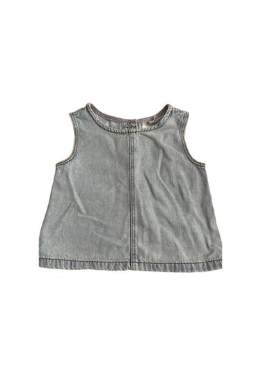 CAMICIA DI JEANS SMANICATA
