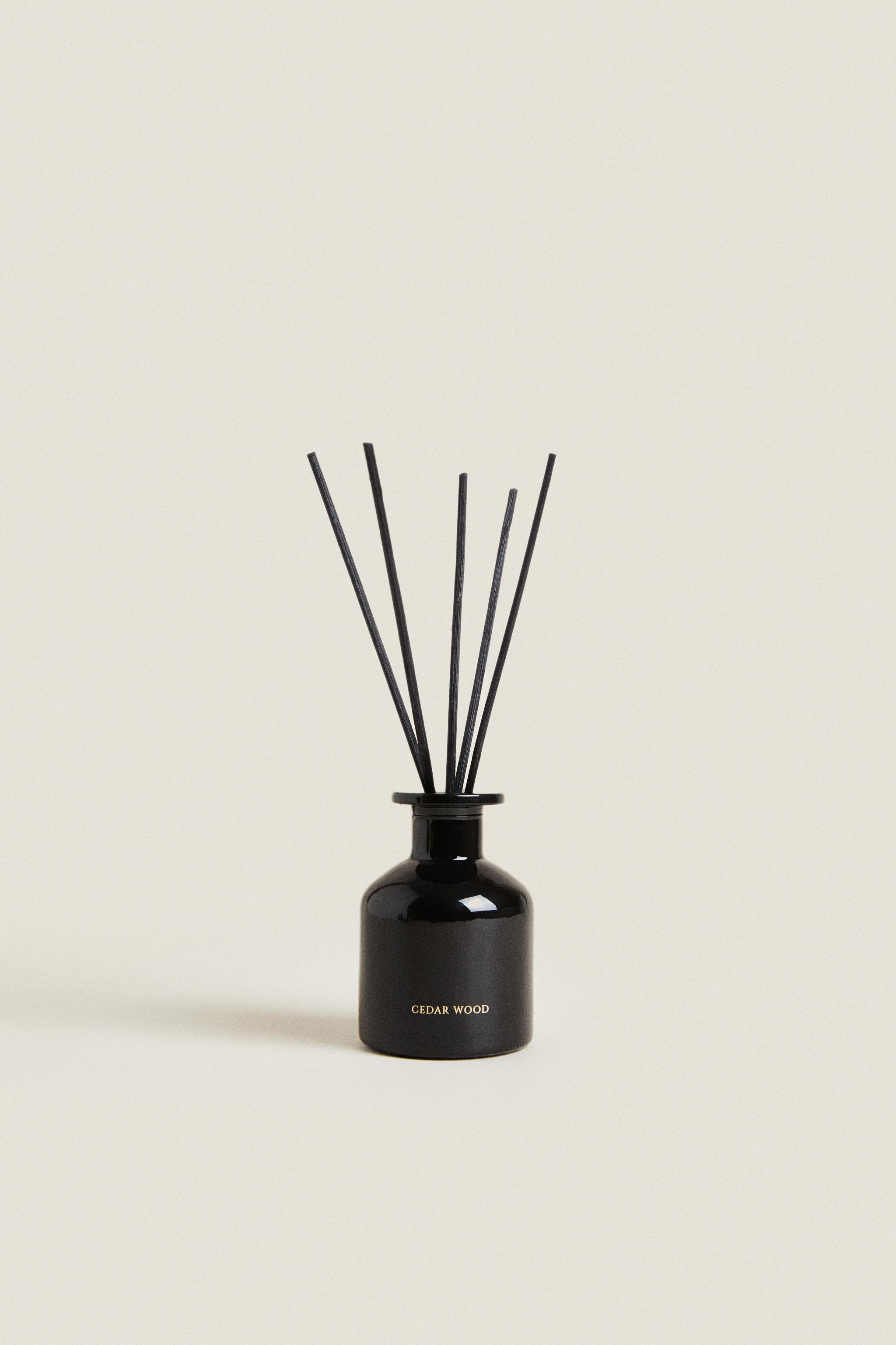 (120 ML) CEDAR WOOD REED DIFFUSERS — Sky blue
