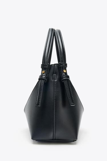 MINI TOTE BAG - Black by Zara - Image 5