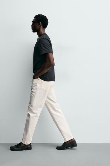 JEAN STRAIGHT FIT - Blanc de Zara - Image 5