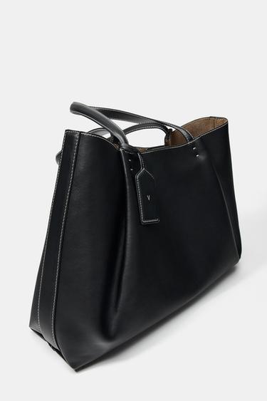 LARGE TOTE BAG - Black by Zara
