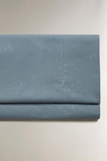 LENÇOL DE CIMA ESTAMPA DE PEIXE - Azul da Zara