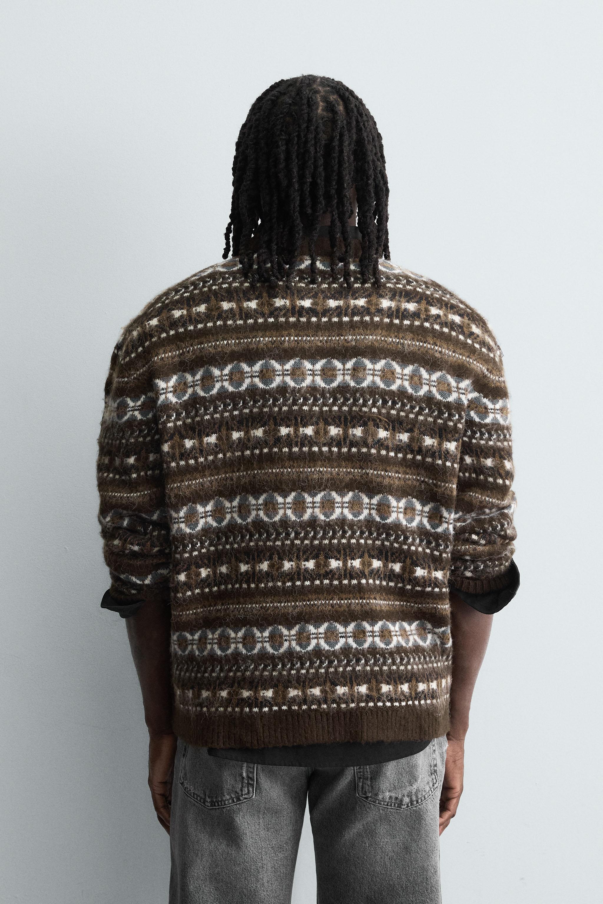GEOMETRIC JACQUARD JUMPER