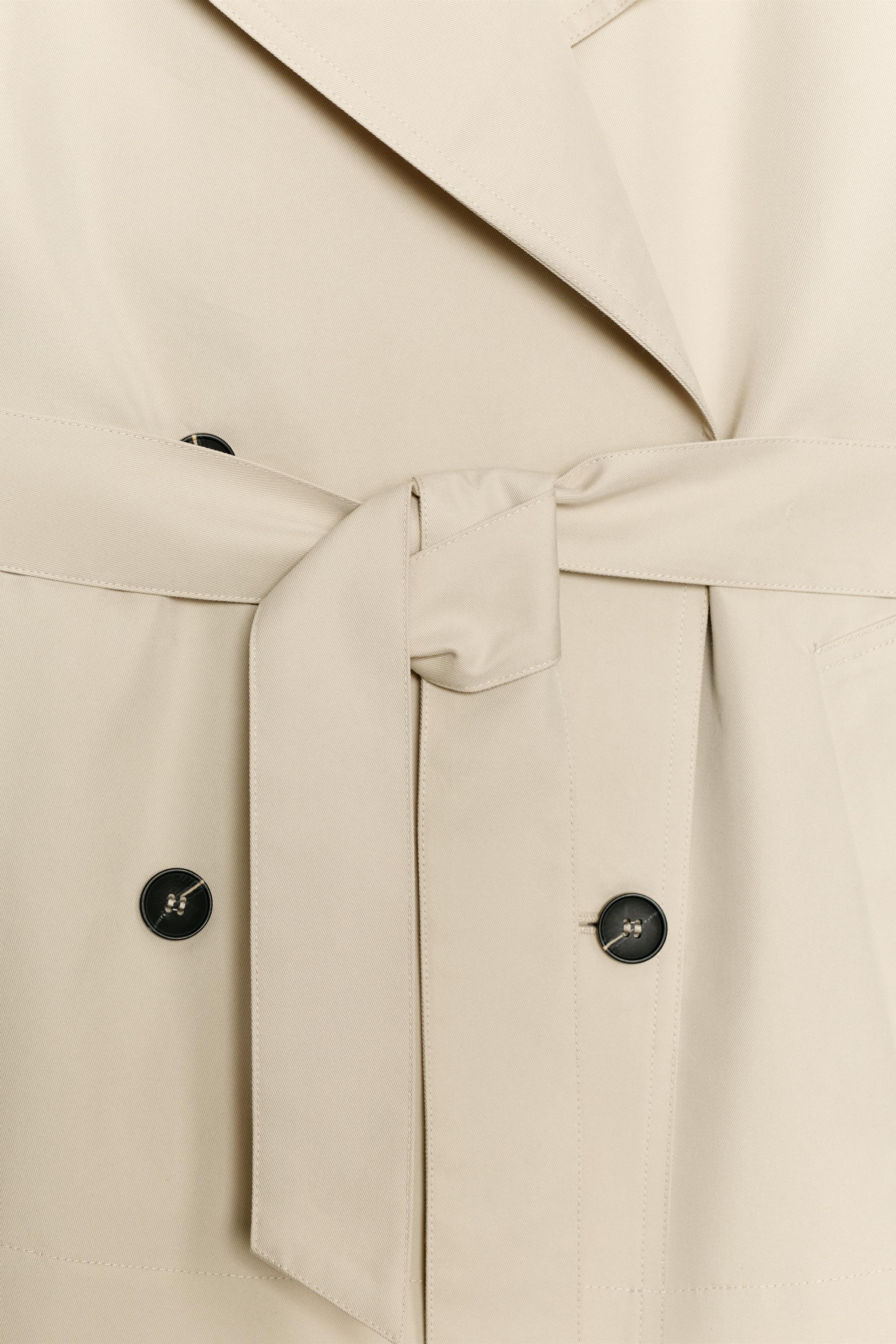 DOUBLE-BREASTED BELTED VEST
