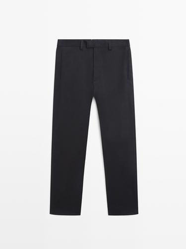 Zara Barrel fit trousers - Blue