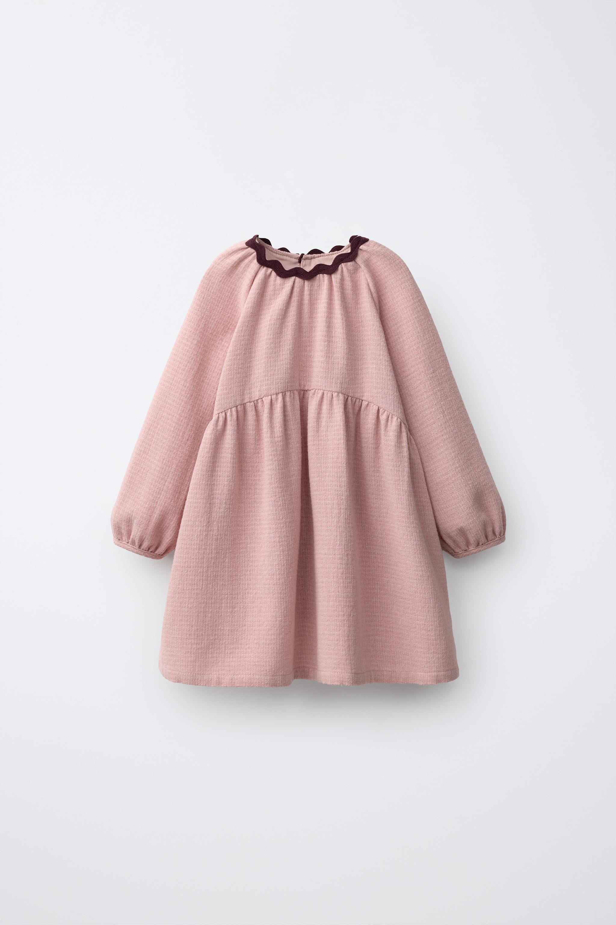 RIC-RAC TEXTURED DRESS