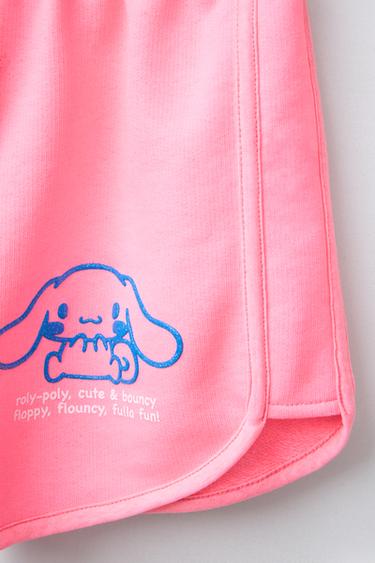 BERMUDA RELIEF CINNAMOROLL © SANRIO - Rose fluo de Zara - Image 3