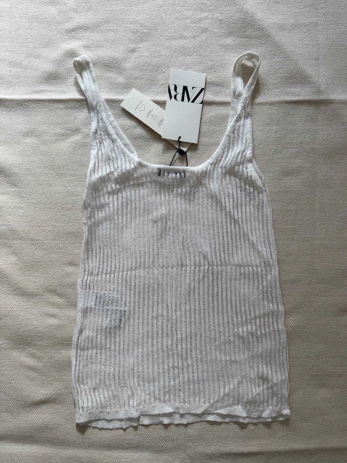 RIBBED VEST TOP - Image 4
