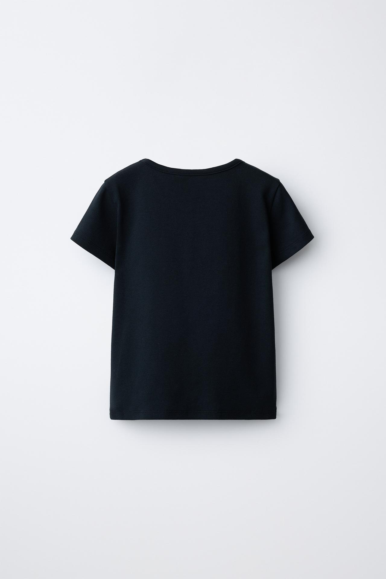 ANIMAL PRINT NUMBER T-SHIRT — Anthracite grey