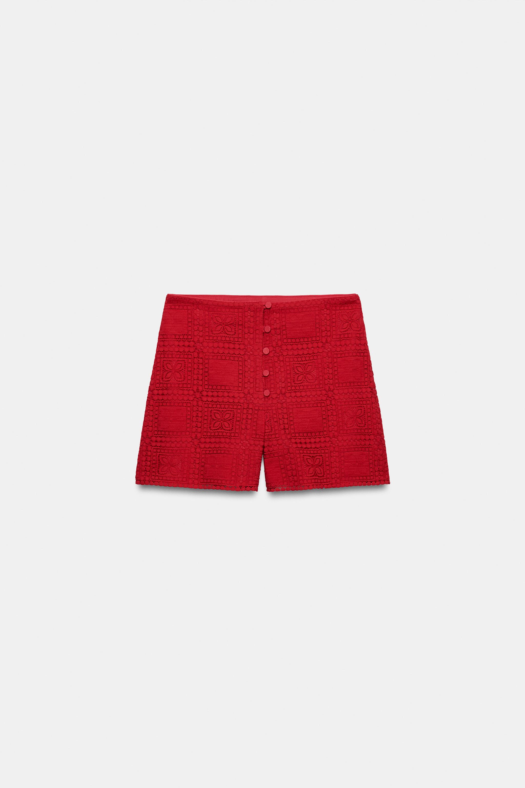GUIPURE LACE SHORTS