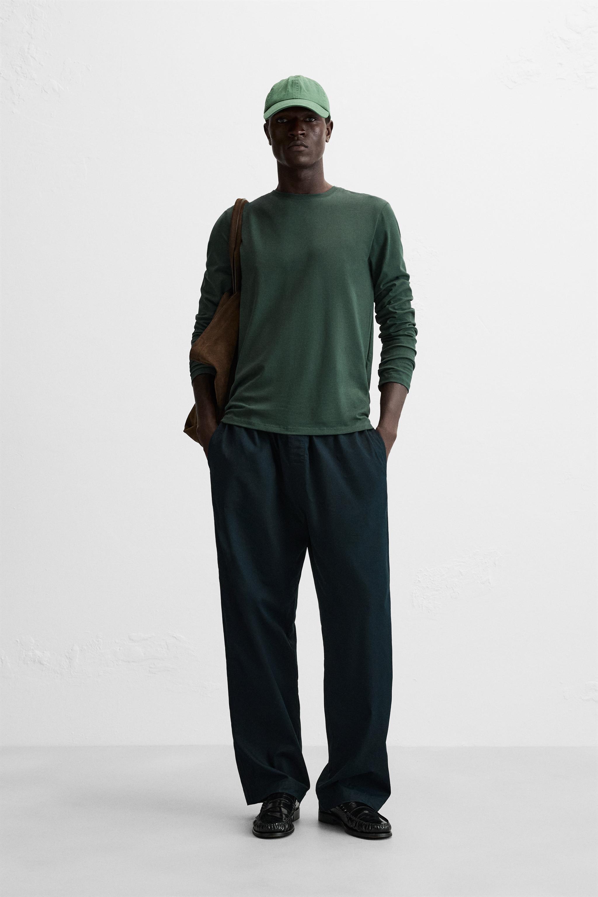 Camiseta slim fit zara hotsell