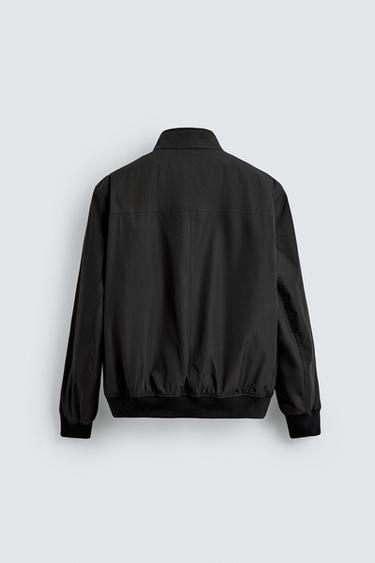 WATER-REPELLENT QUILTED JACKET - Black by Zara