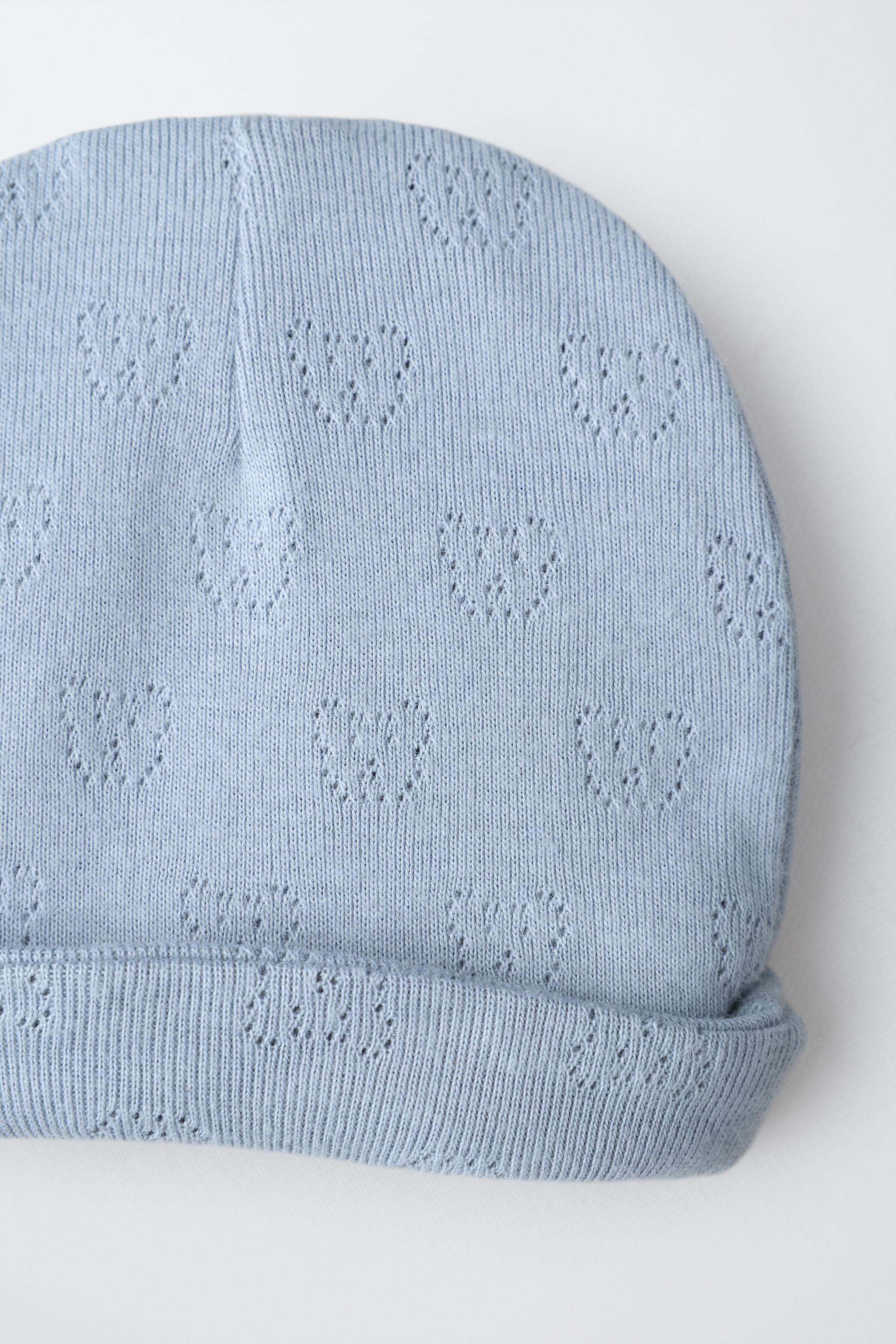 Zara HEART PRINT NEWBORN SET AND POUCH — фото 6