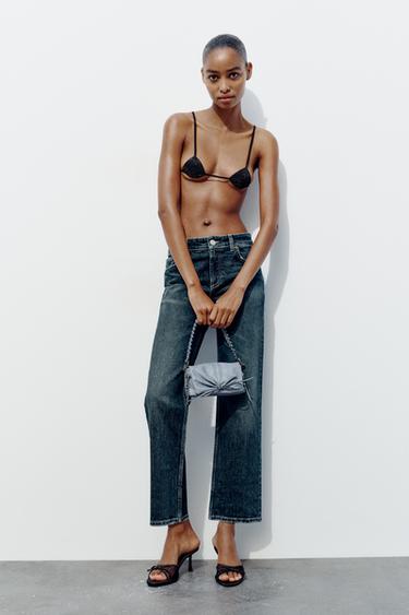 СУМКА С БАНТОМ — Синий от Zara — изображение 0