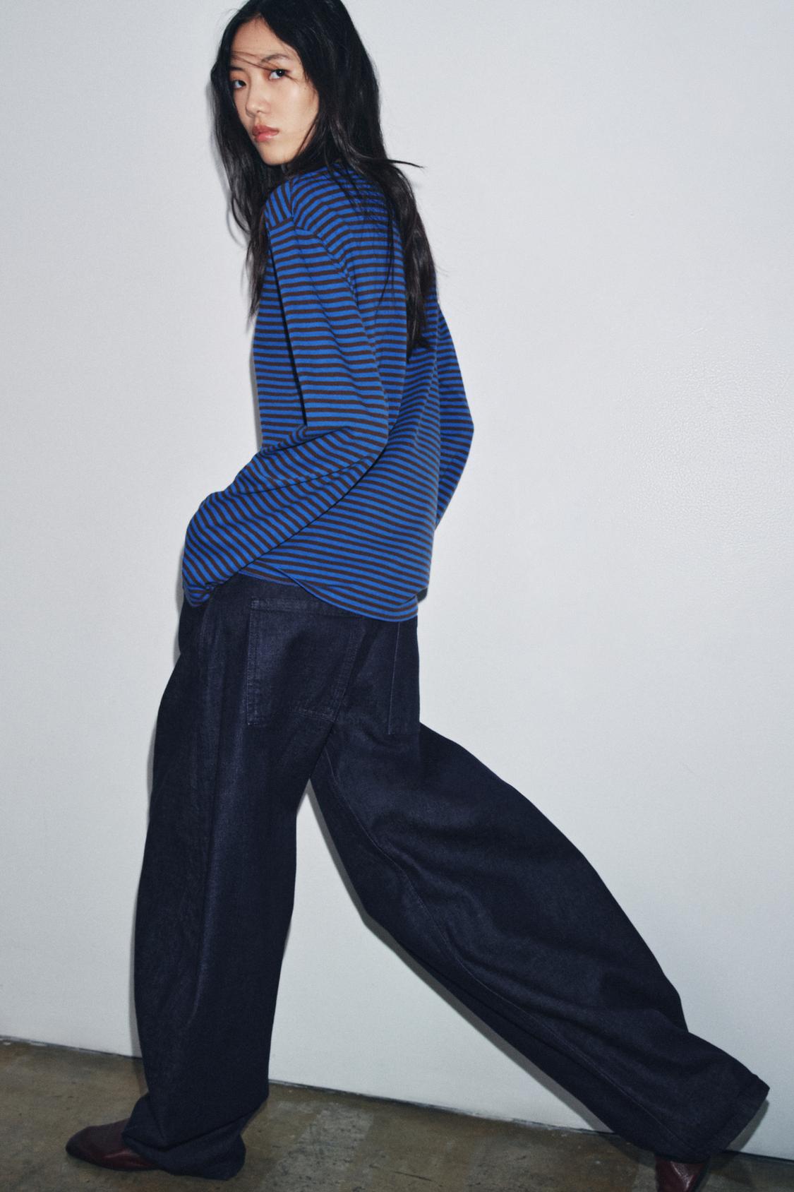 STRIPED LONG SLEEVE T-SHIRT