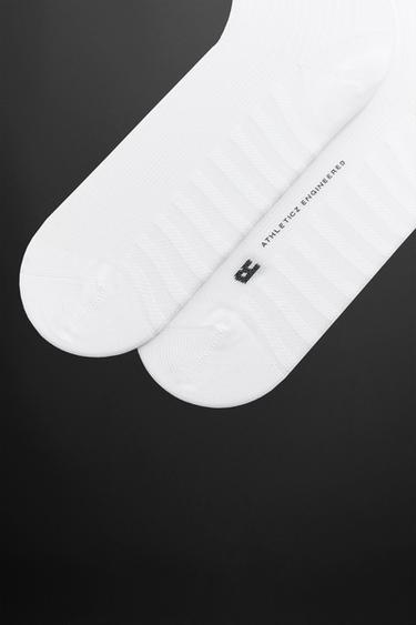 RUNNING SOCKS 2-PACK - White by Zara - Image 2