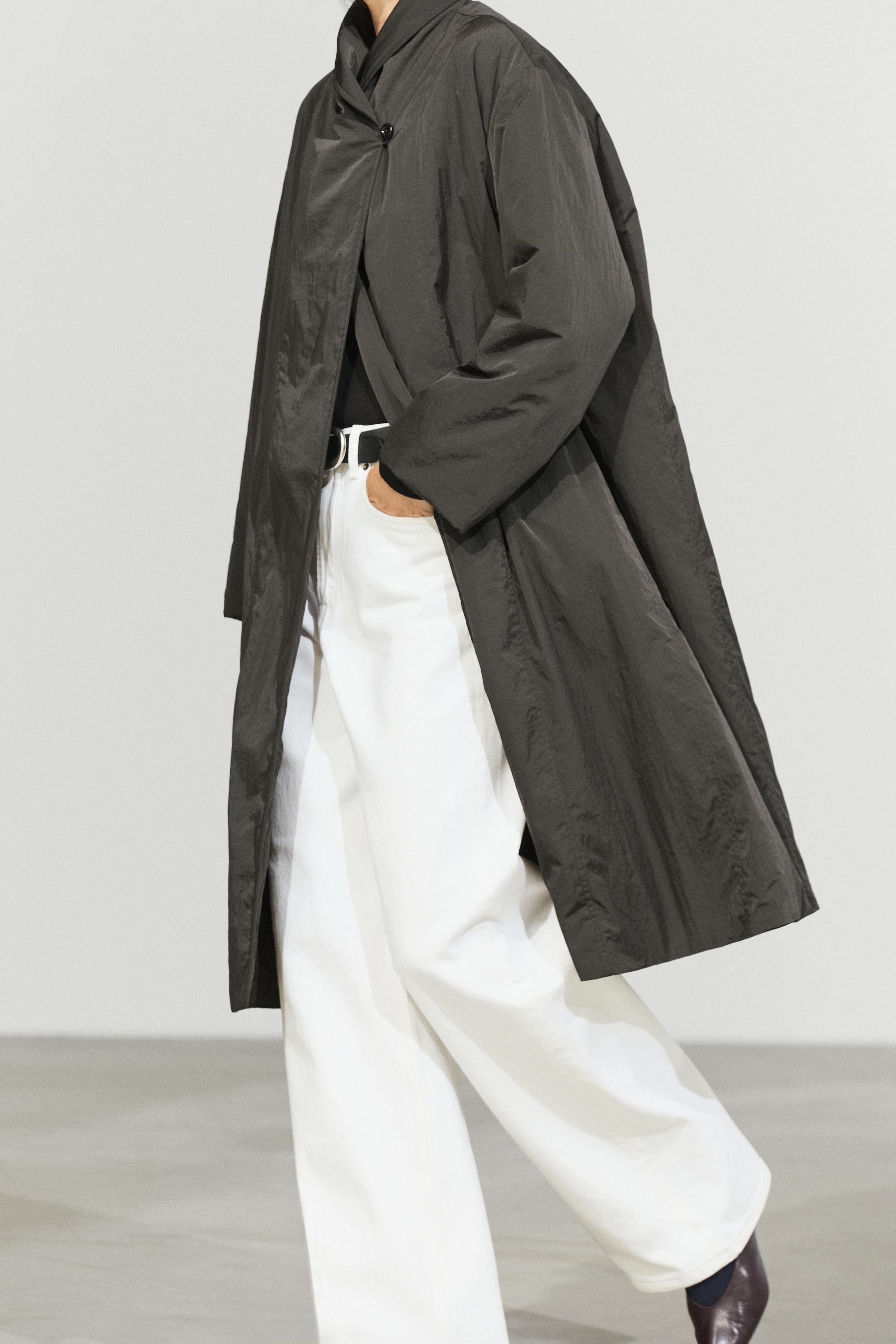 Long quilted parka