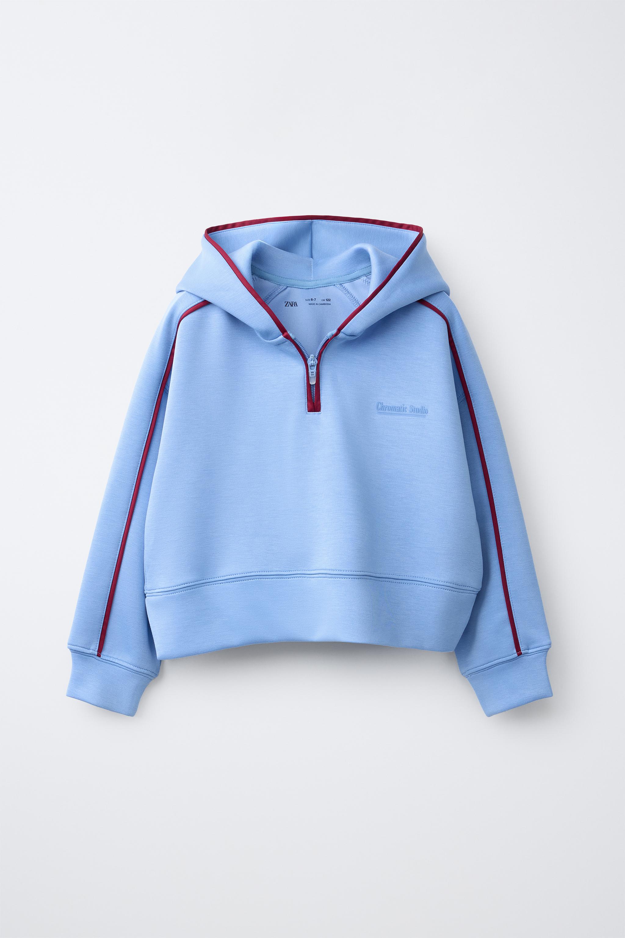 CONTRAST HOODIE