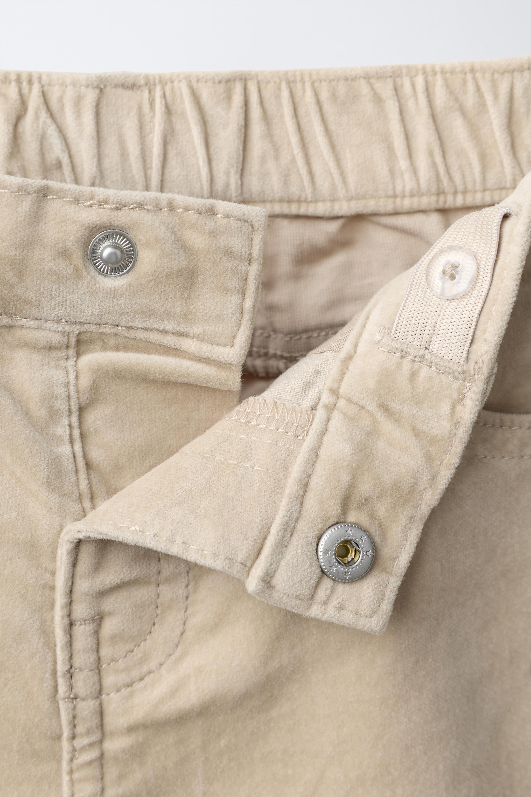 ONDULINA VELVET CULOTTE PANTS