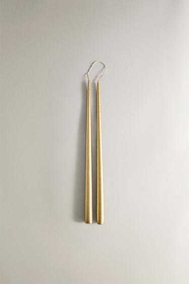 PACK VELAS NAVIDAD (PACK DE 2) - Dorado de Zara