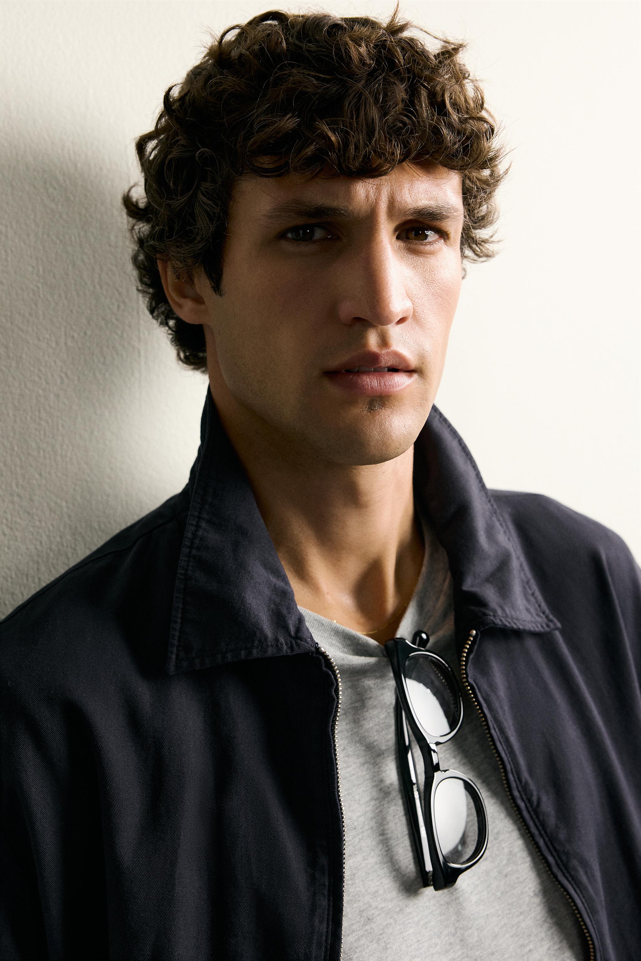 REGULAR FIT ZIP-UP OVERSHIRT