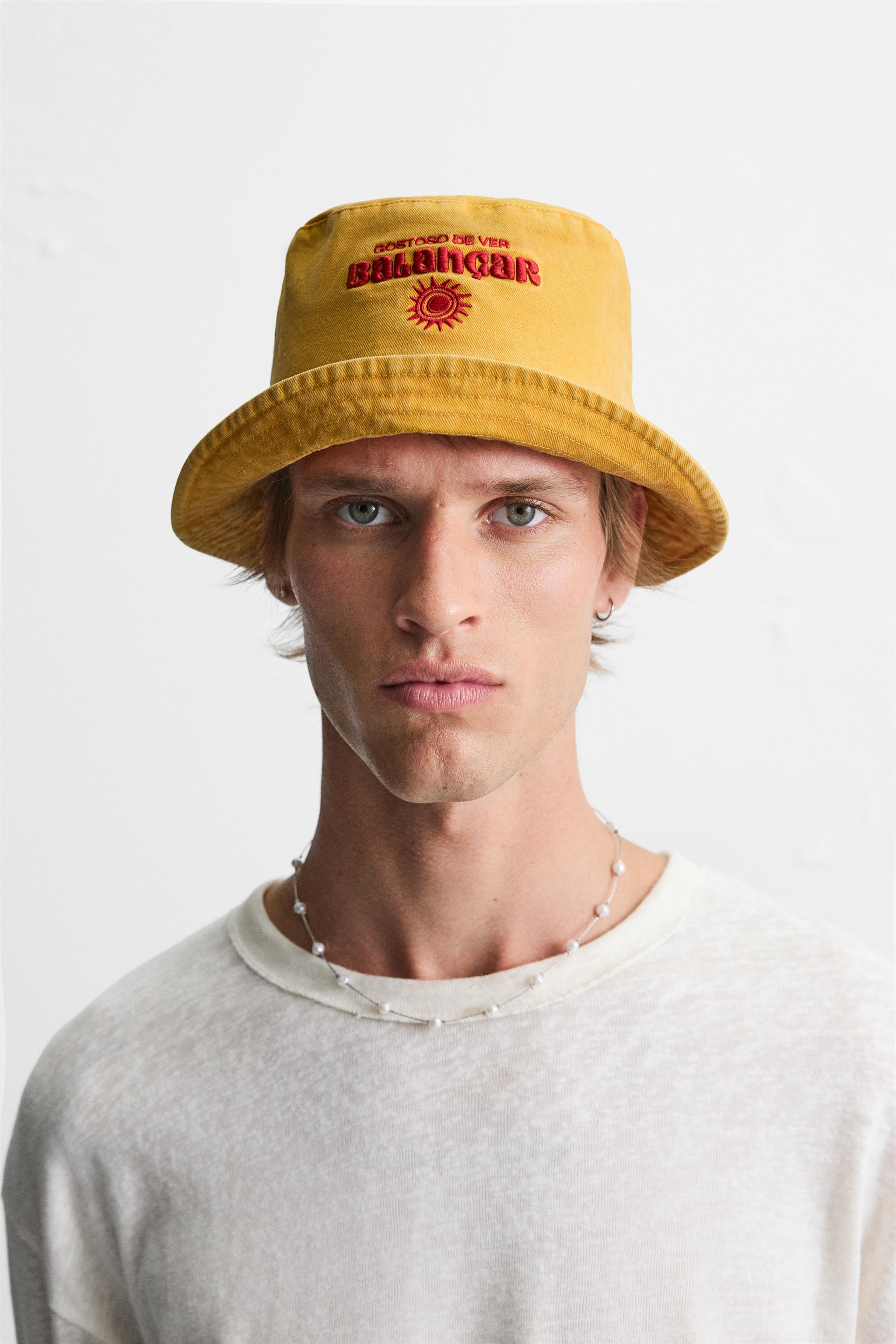 CHAPEAU BOB BRODÉ CONTRASTE