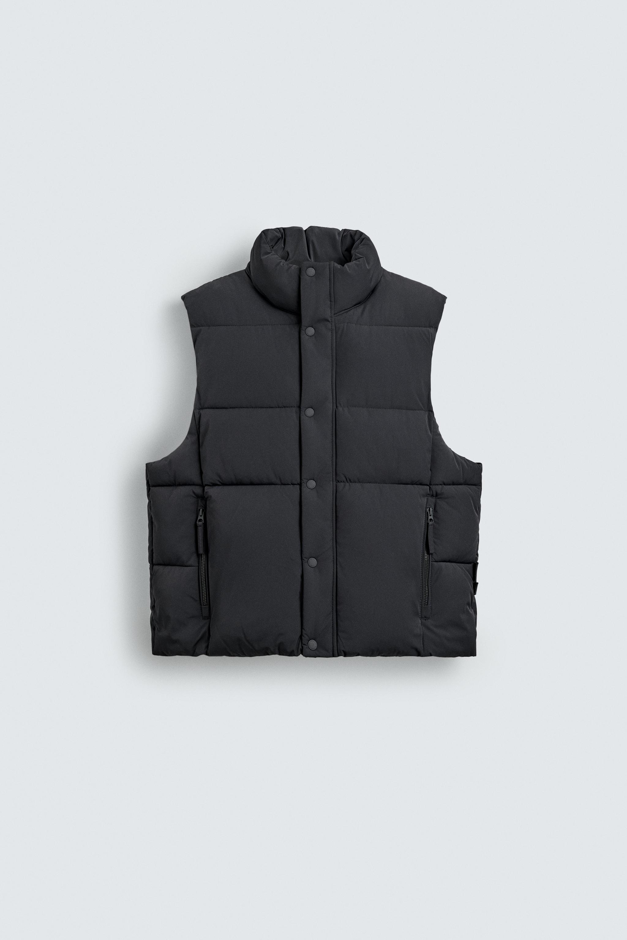 CROPPED FIT PADDED VEST
